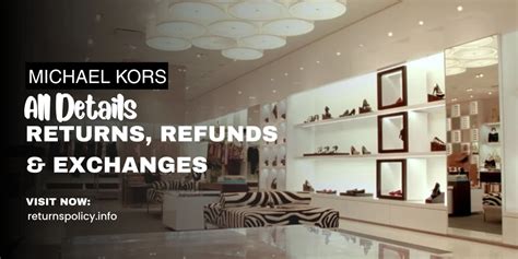 Michael Kors returns policy